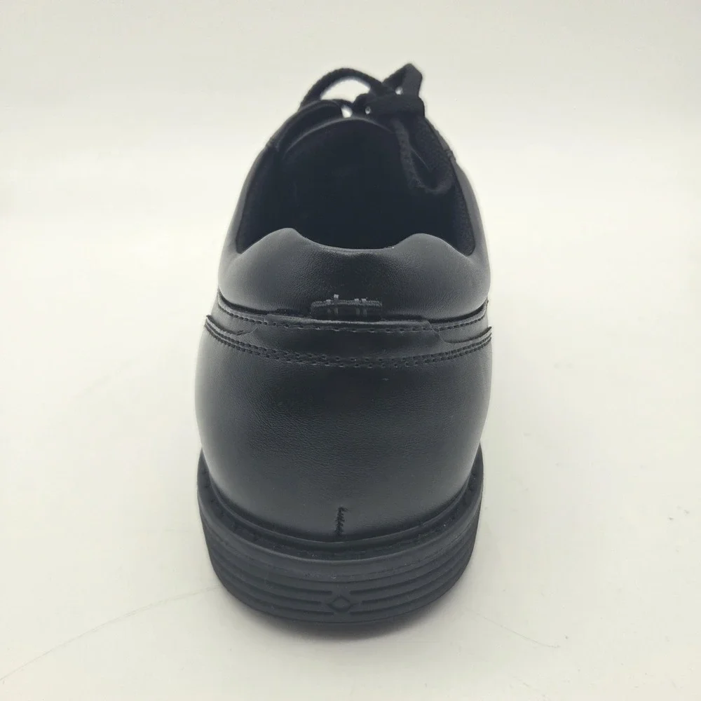 Nunn Bush Wade Black Work Slip Resistant Plain Toe Oxford Shoes Men's 11 M